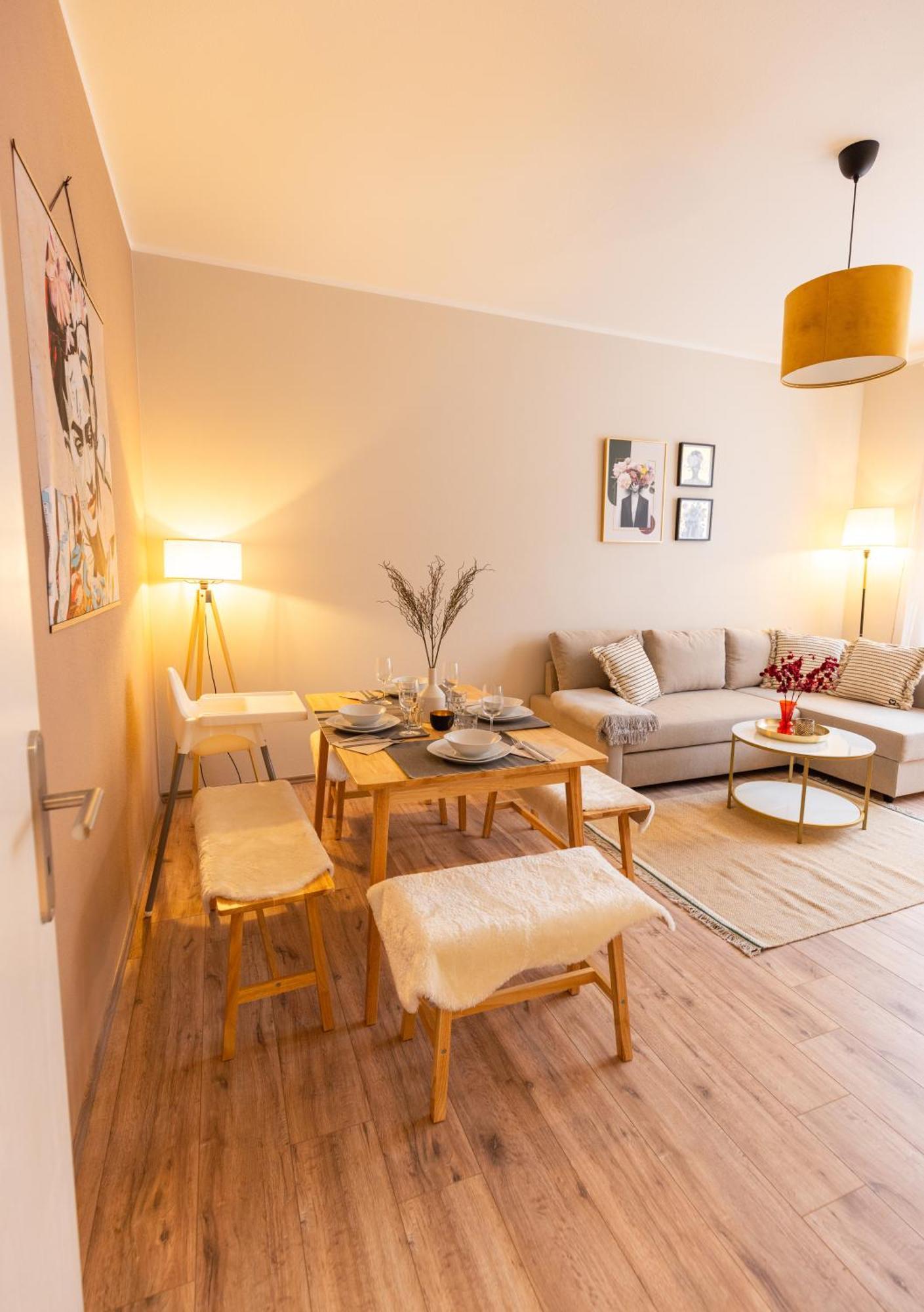 Bautzen Living Appartement - Zentrumslage Parkplatz Babybett 外观 照片